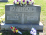 APPLEGATE, James H and Bertha B (headstone)