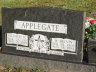 APPLEGATE, W Belvin and Hildred M (headstone)