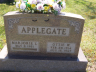 APPLEGATE, Ottie W and Marjorie L (headstone)